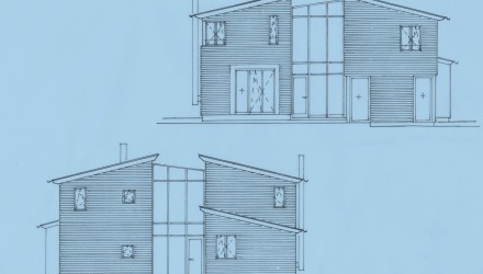 Entwurf Einfamilien-Wohnhaus in der Eifel